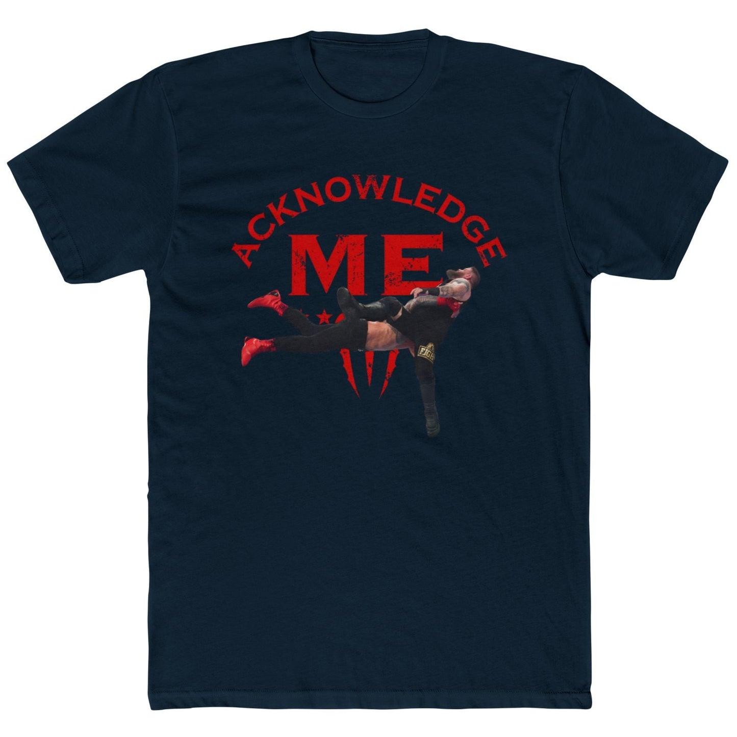 Acknowledge Me Spear T-Shirt β Roman Reigns vs Kevin Owens | WWE Tribal Chief Fan Tee