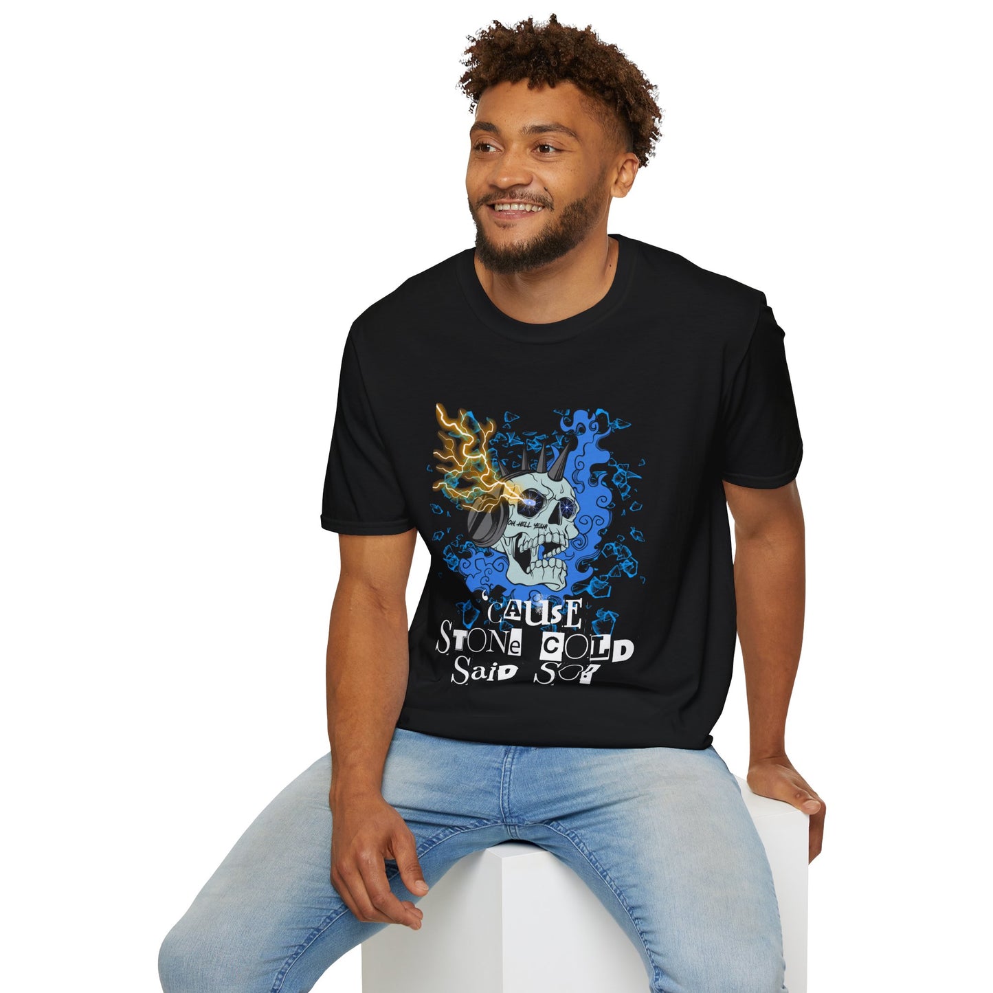 "'Cause Stone Cold Said So" Tee – Stone Cold Steve Austin Tribute Shirt