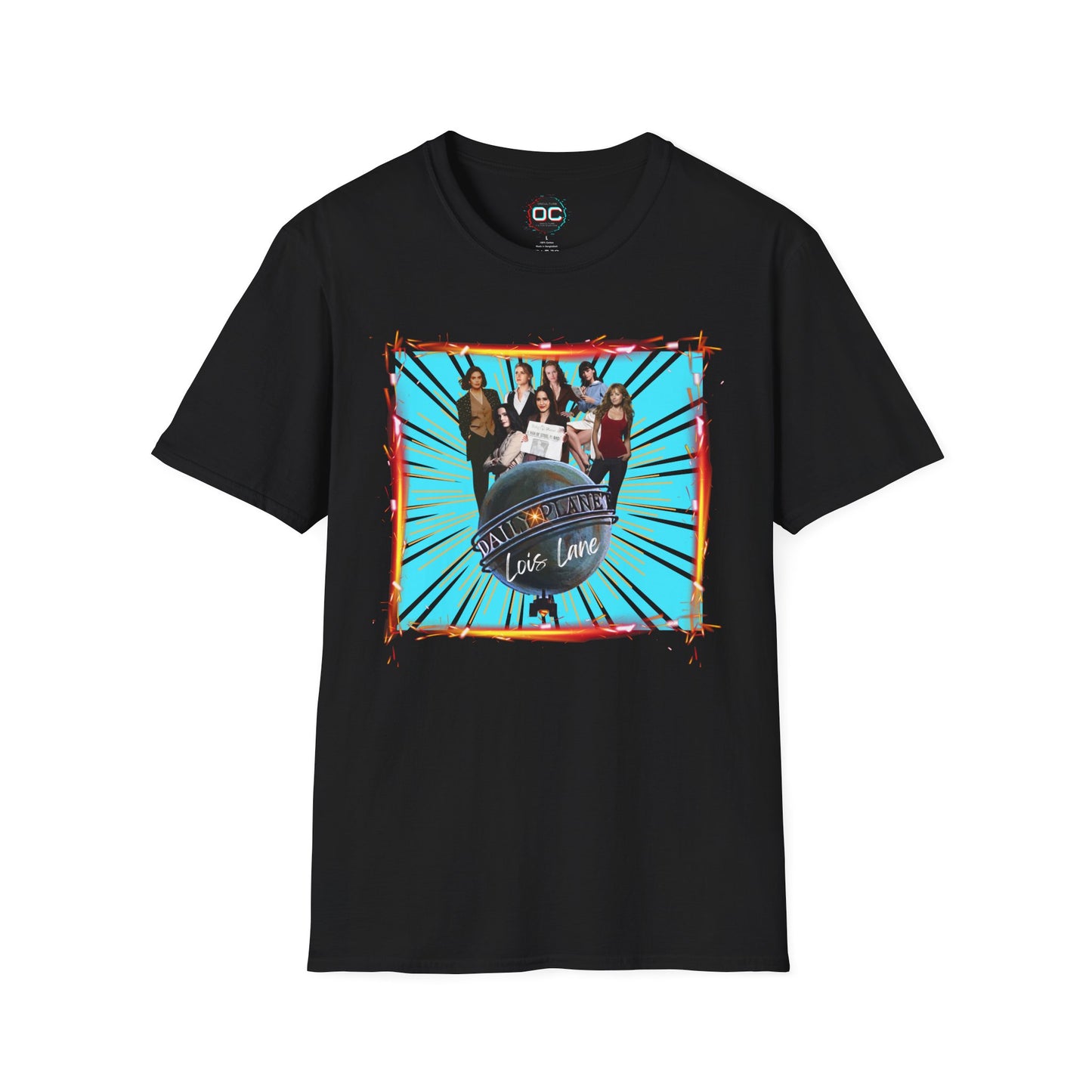 Lois Lane Tribute Tee – Daily Planet Globe Edition T-Shirt