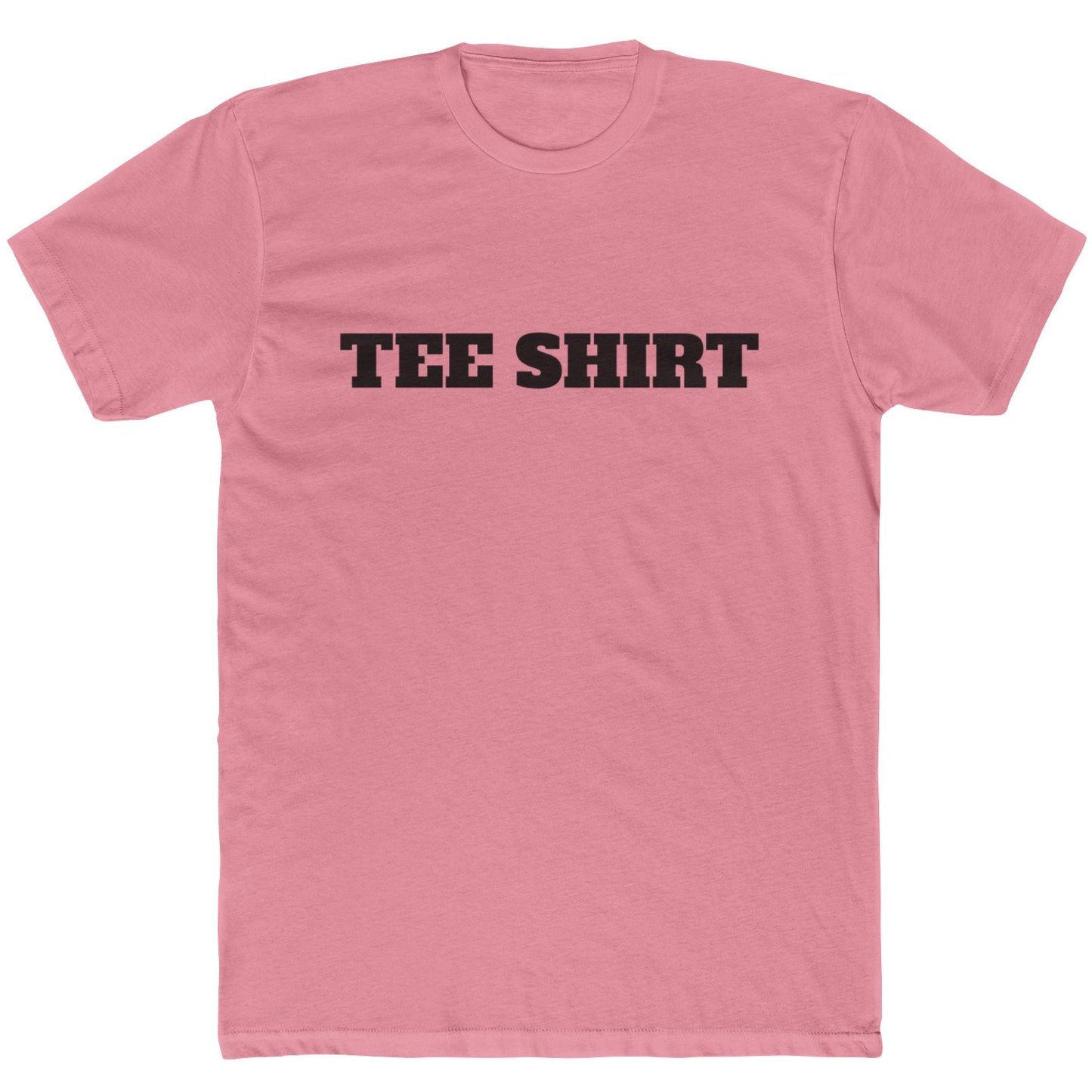 "TEE SHIRT" Funny Minimalist T-Shirt β Ironic Tee for The Sarcastic and Those That Like to State the Obvious