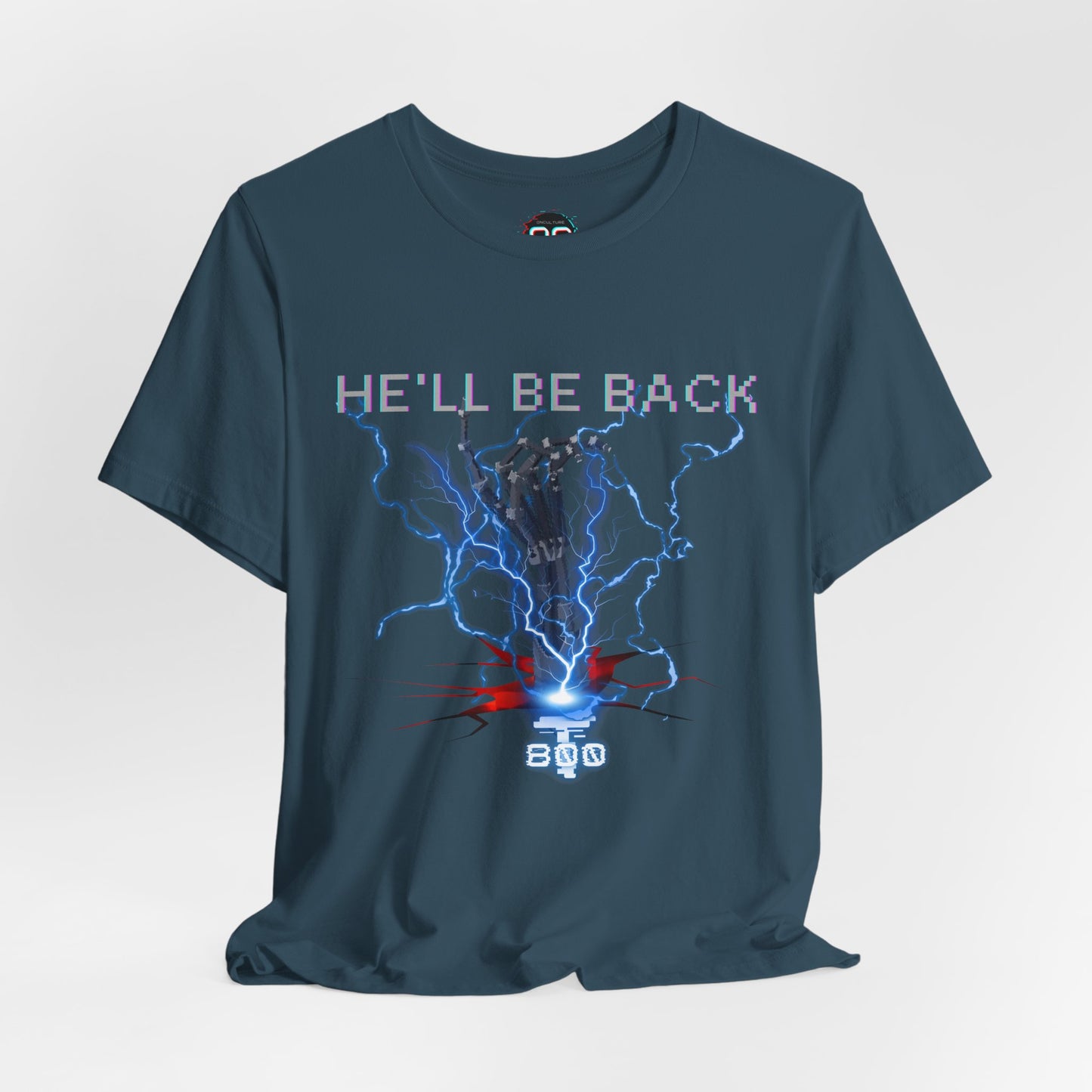 T-800 “He’ll Be Back” Edition Tee – Cybernetic Terminator Tribute T-Shirt