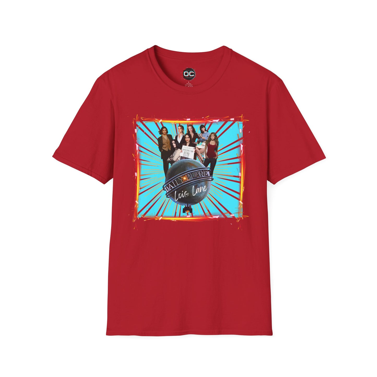 Lois Lane Tribute Tee – Daily Planet Globe Edition T-Shirt