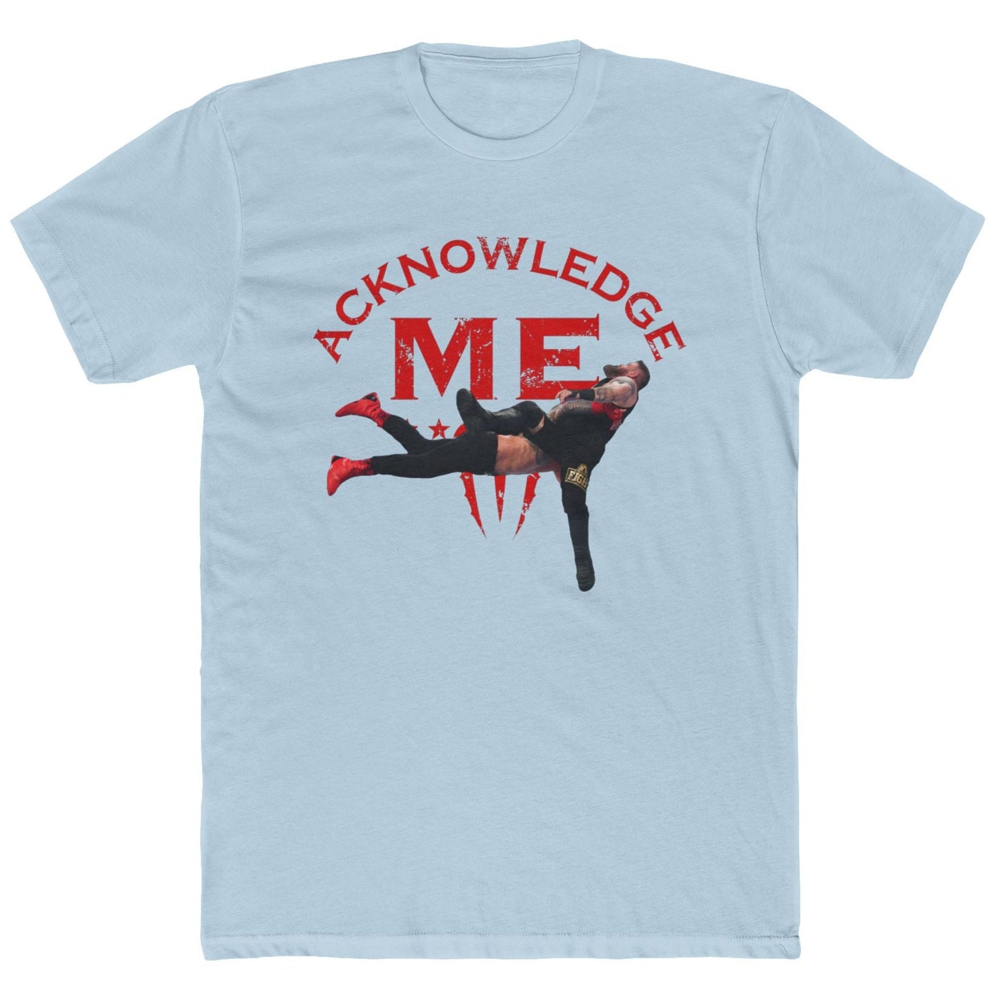 Acknowledge Me Spear T-Shirt β Roman Reigns vs Kevin Owens | WWE Tribal Chief Fan Tee