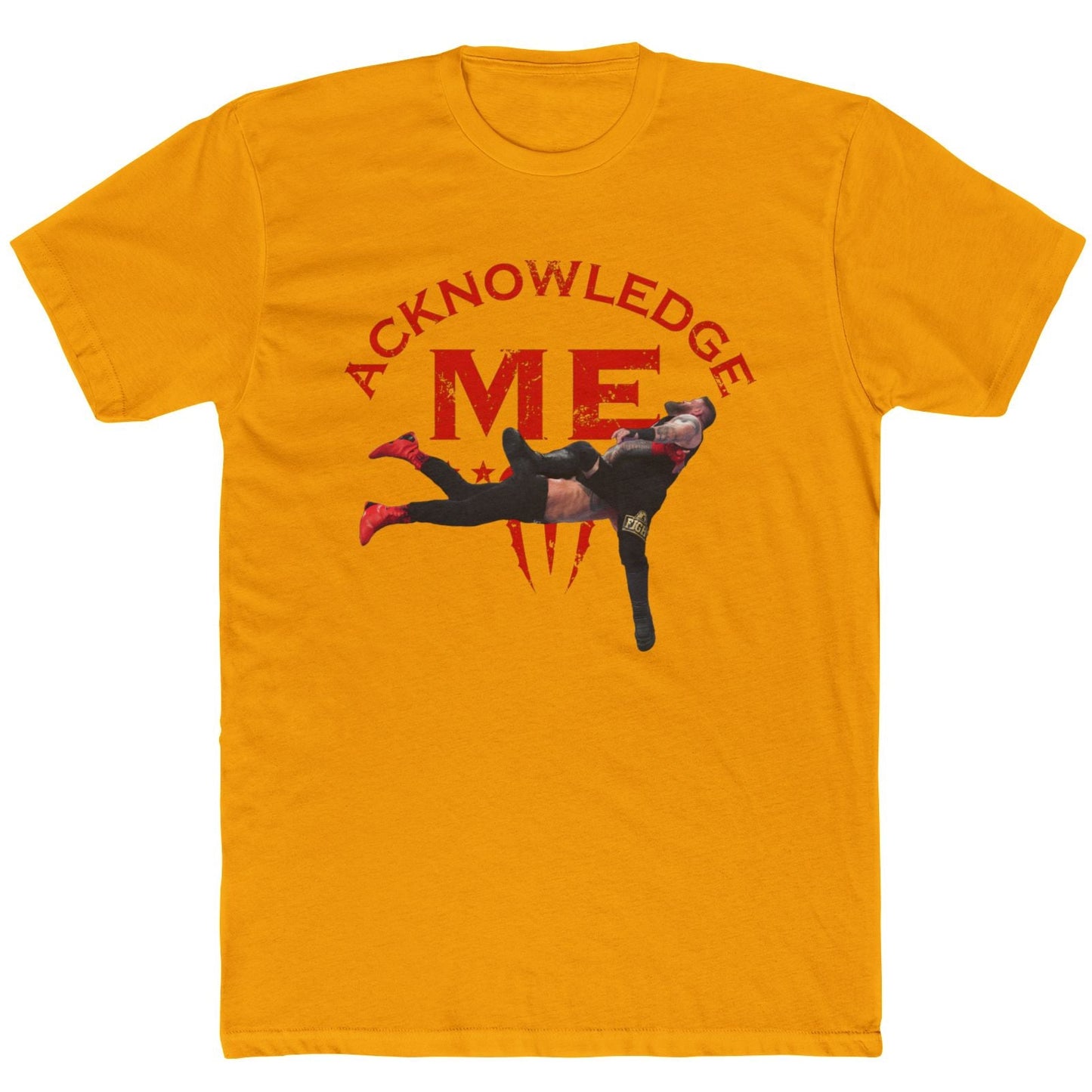 Acknowledge Me Spear T-Shirt β Roman Reigns vs Kevin Owens | WWE Tribal Chief Fan Tee