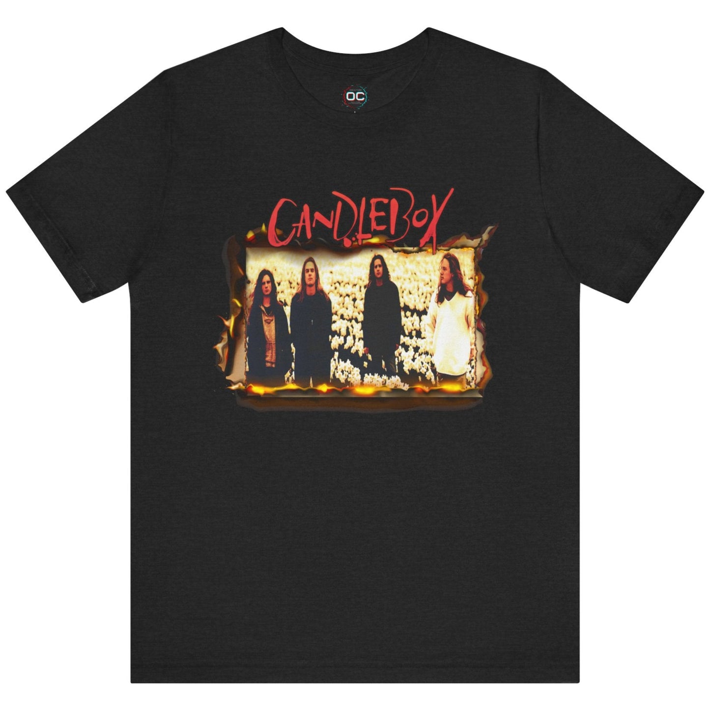 Candlebox Burned Album Cover T-Shirt β Grunge Rock Tribute Tee | Distressed 90s Music Aesthetic