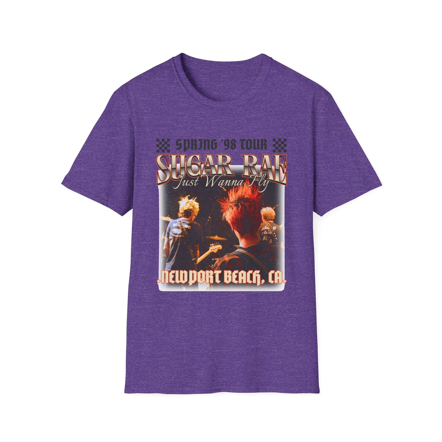 Sugar Rae: Spring '98 Tour T-Shirt β Funny Sugar Ray Band Parody Tee | 90s Concert Spoof Design