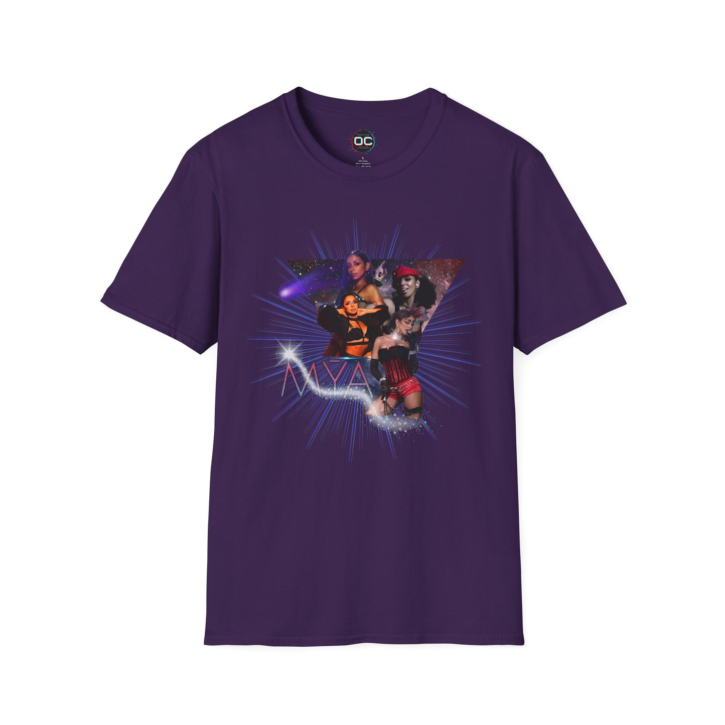 Mýa Tribute T-Shirt – 90s R&B Legend Fan Tee | Space Vibes & Quadruple Icon Design