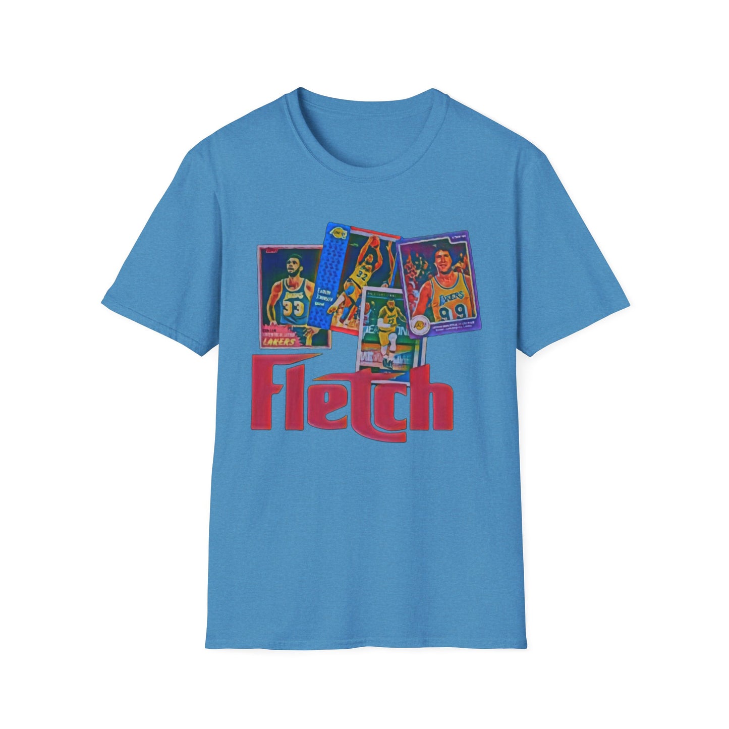 Fletch Lakers Basketball T-Shirt - Vintage Movie Homage Tee | 14 Colors | Chevy Chase Inspired