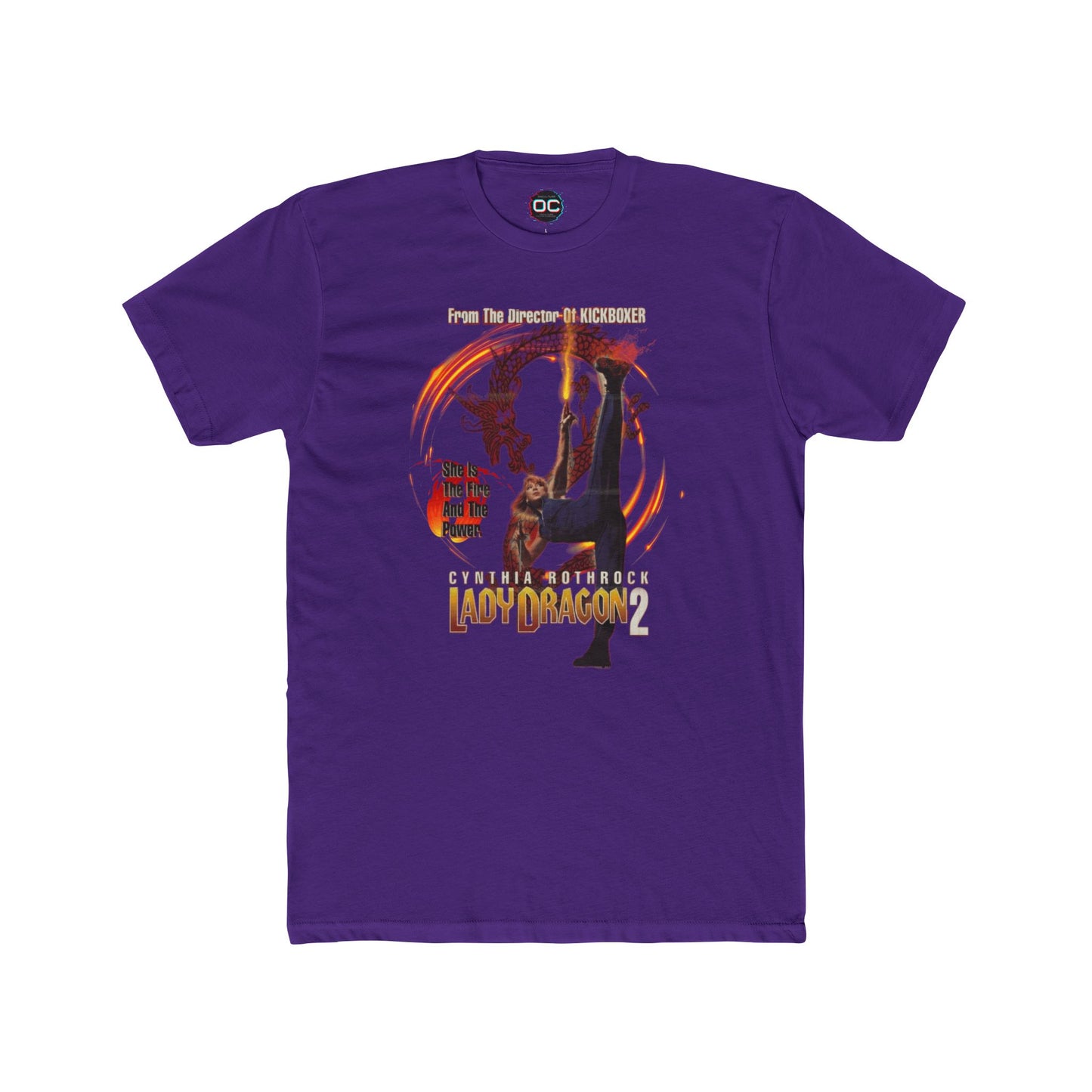 Cynthia Rothrock "Lady Dragon 2" T-Shirt – Vintage Retro Martial Arts Cult Classic Movie Tee