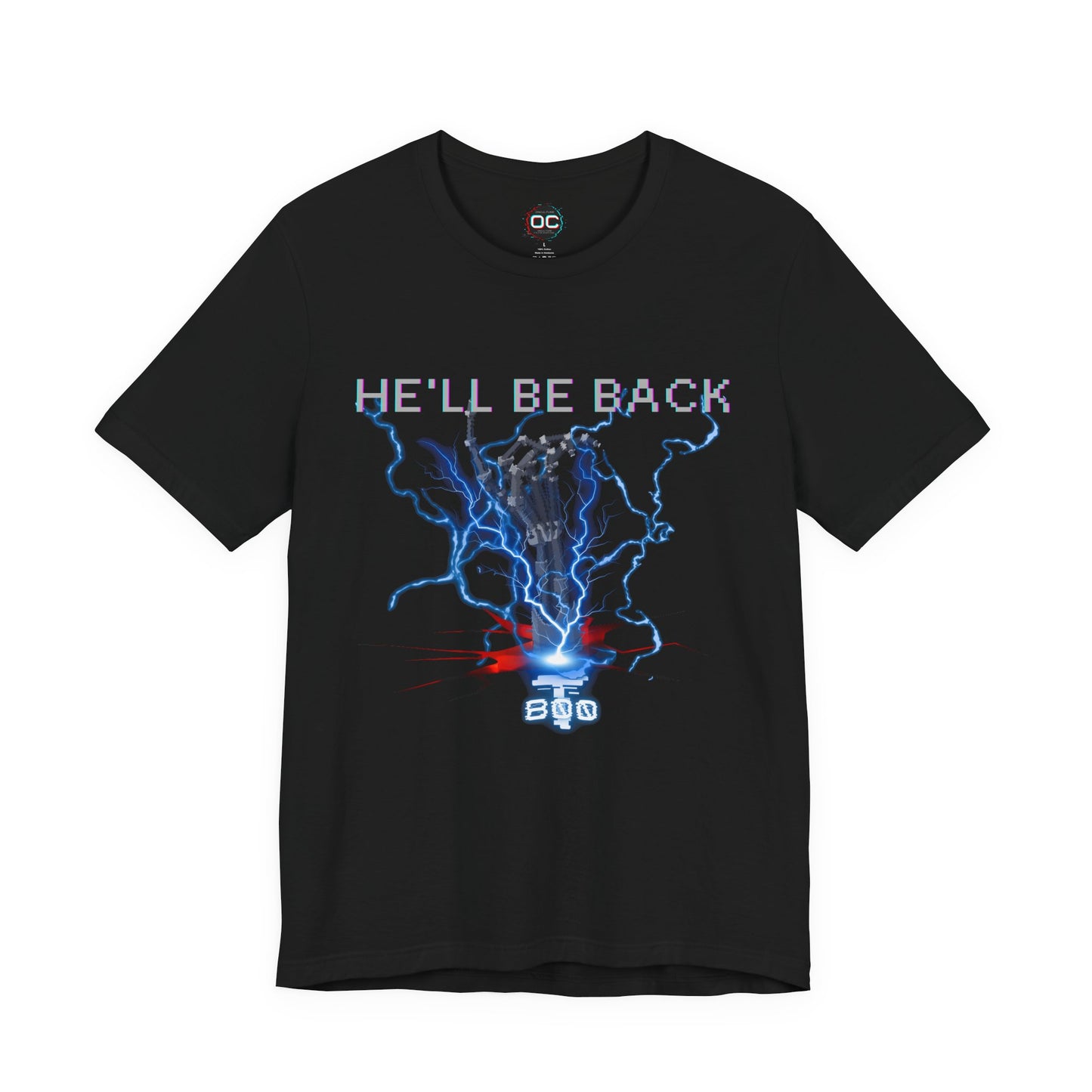 T-800 “He’ll Be Back” Edition Tee – Cybernetic Terminator Tribute T-Shirt