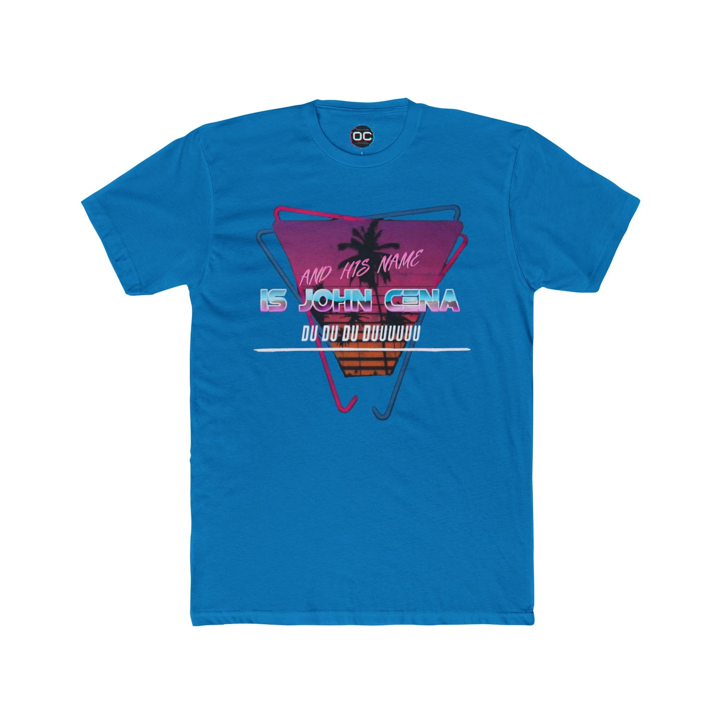 John Cena Meme T-Shirt - Retro 80s 'And His Name Is' Design | An IWC Inspired Funny Wrestling Tee