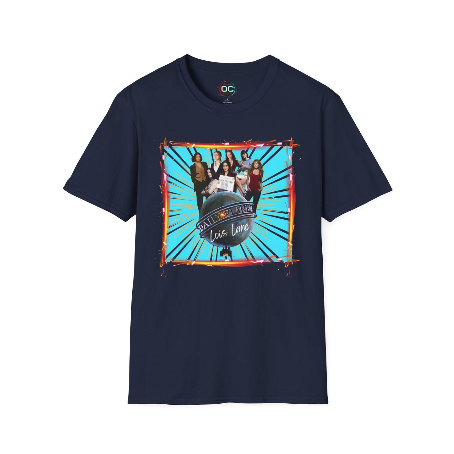 Lois Lane Tribute Tee – Daily Planet Globe Edition T-Shirt