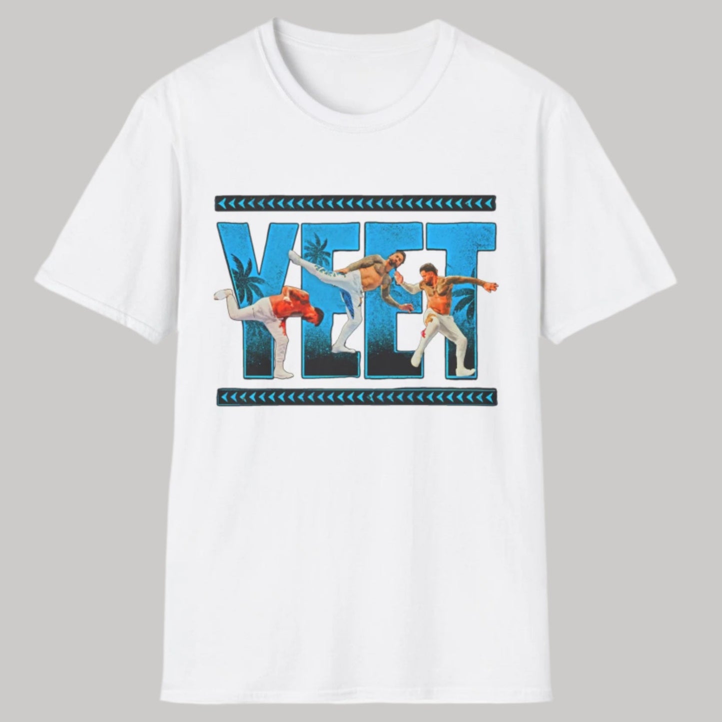 Jey Uso Superkick T-Shirt – Bloodline Breaker Moment Tee