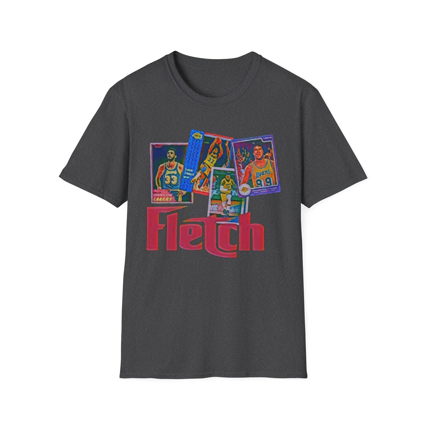 Fletch Lakers Basketball T-Shirt - Vintage Movie Homage Tee | 14 Colors | Chevy Chase Inspired