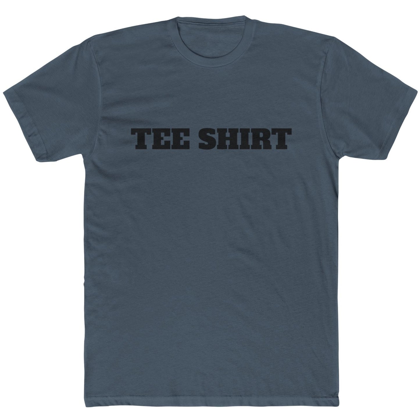 "TEE SHIRT" Funny Minimalist T-Shirt β Ironic Tee for The Sarcastic and Those That Like to State the Obvious