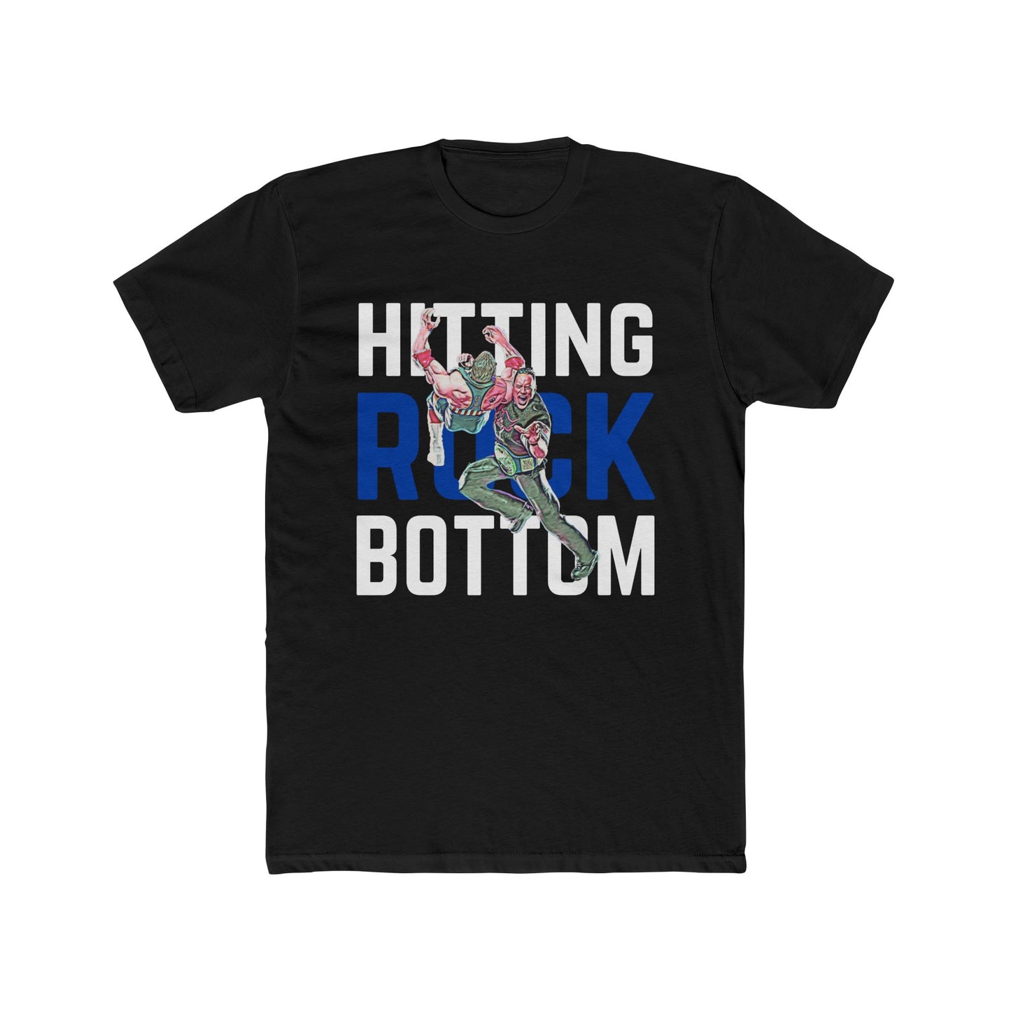 Hitting Rock Bottom Tee β The Rock Tribute Shirt