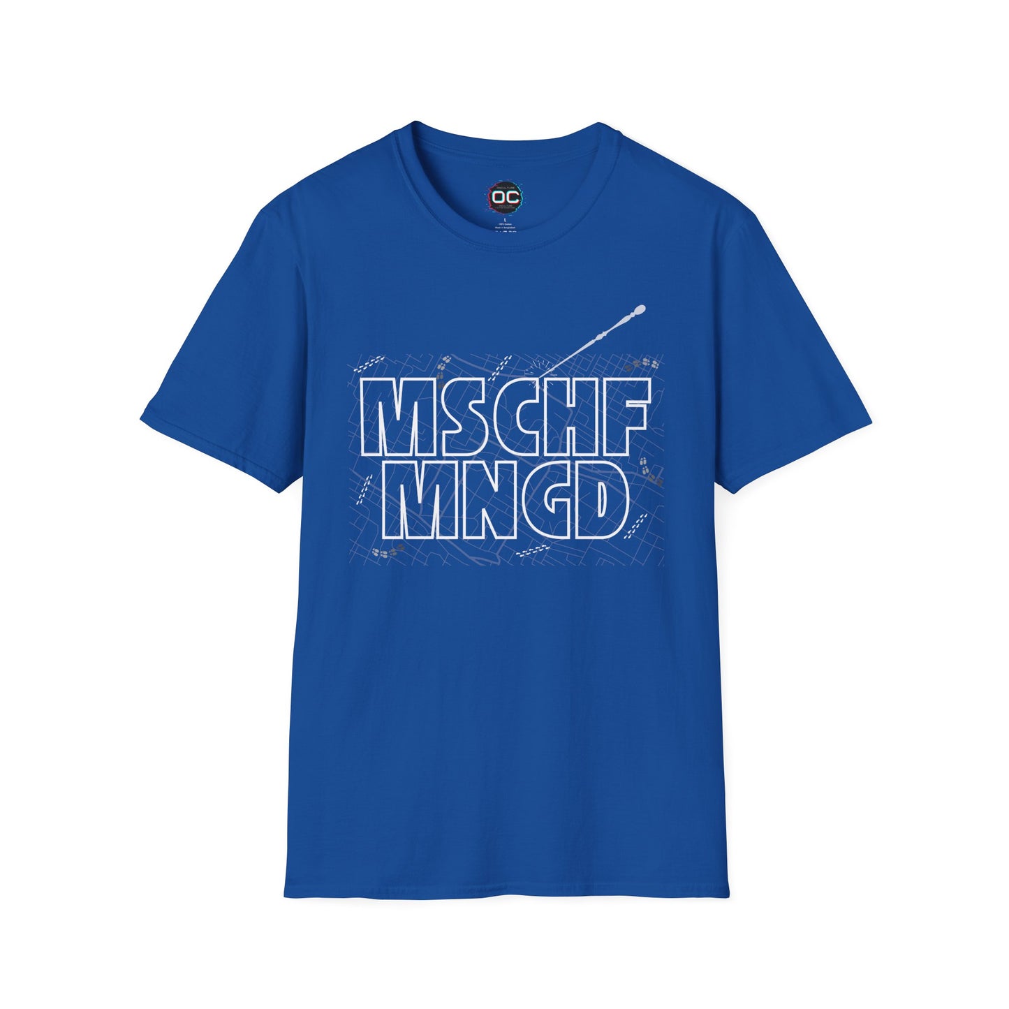 "MSCHF MNGD" Magic Map Tee – A Potter Inspired 'Mischief Managed' Tribute T-Shirt