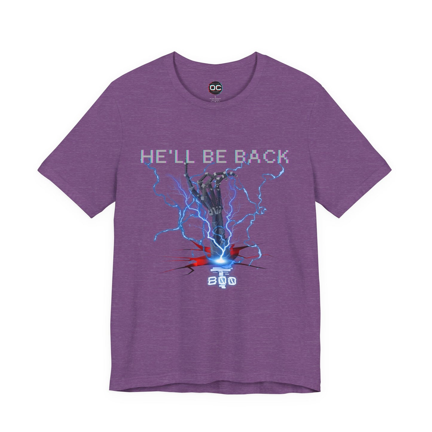 T-800 “He’ll Be Back” Edition Tee – Cybernetic Terminator Tribute T-Shirt