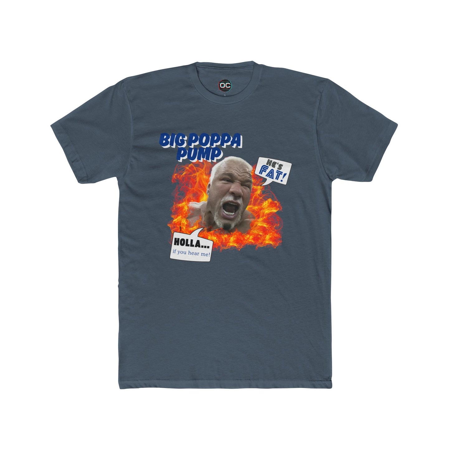 "HE'S FAT! HOLLA IF YOU HEAR ME!" Scott Steiner T-Shirt β The Greatest Math Lesson in Wrestling History!