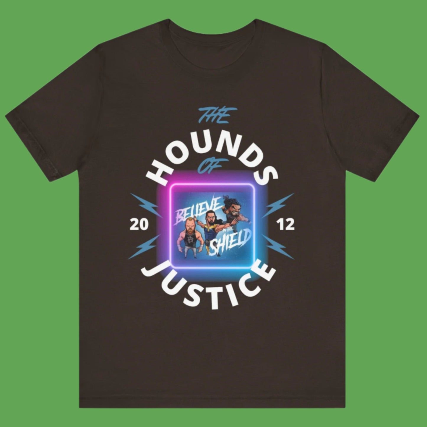 The Hounds of Justice 2012 Tee | Animated Roman, Seth, & Dean Design for The SHIELD Stans