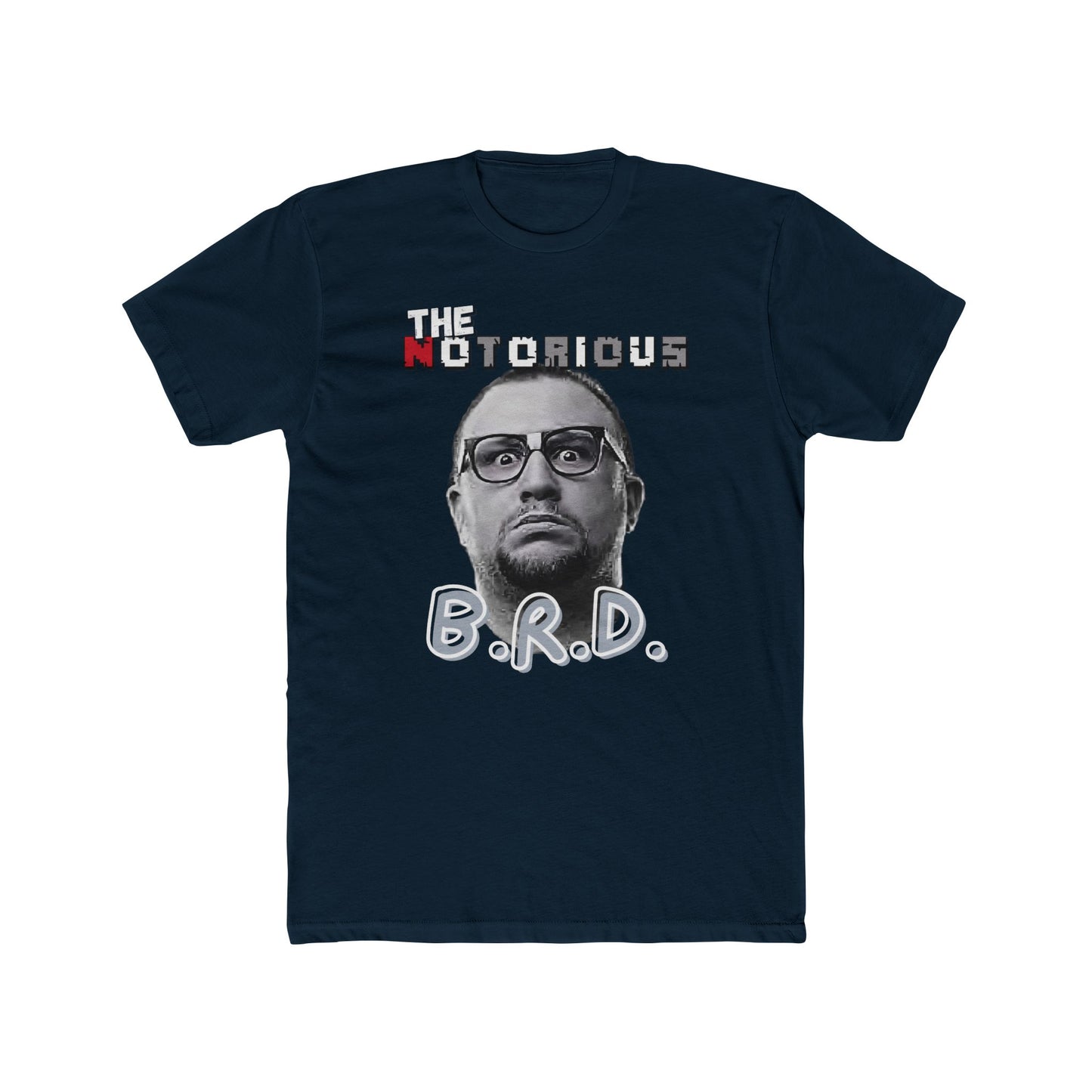 The Notorious B.R.D. T-Shirt - Bubba Ray Dudley Homage Retro Style Tee