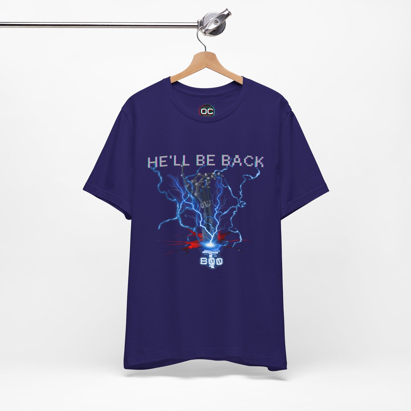 T-800 “He’ll Be Back” Edition Tee – Cybernetic Terminator Tribute T-Shirt