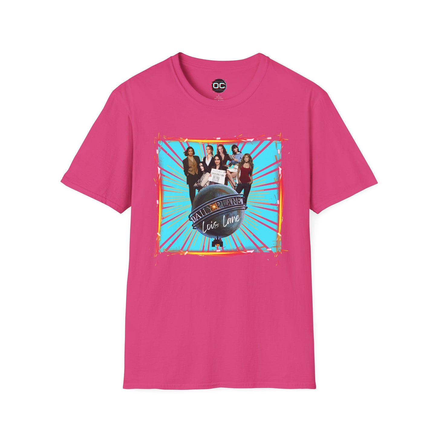 Lois Lane Tribute Tee – Daily Planet Globe Edition T-Shirt