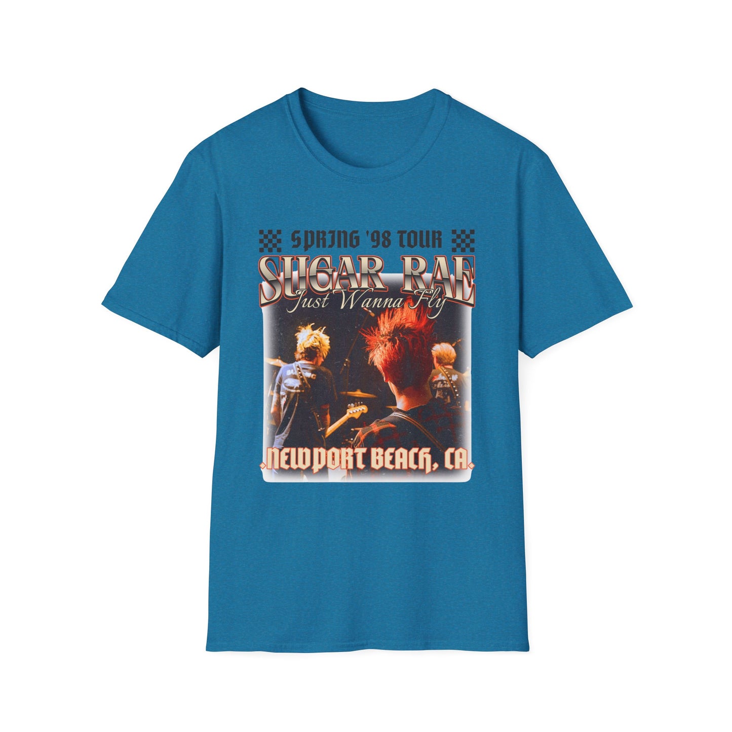 Sugar Rae: Spring '98 Tour T-Shirt β Funny Sugar Ray Band Parody Tee | 90s Concert Spoof Design