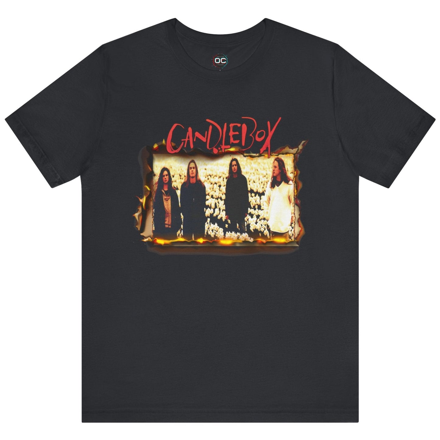 Candlebox Burned Album Cover T-Shirt β Grunge Rock Tribute Tee | Distressed 90s Music Aesthetic