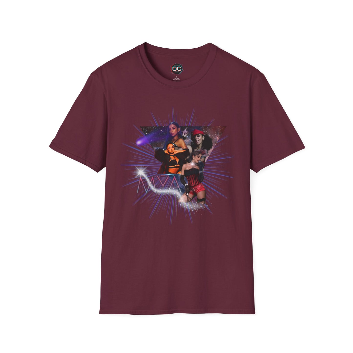 Mýa Tribute T-Shirt – 90s R&B Legend Fan Tee | Space Vibes & Quadruple Icon Design