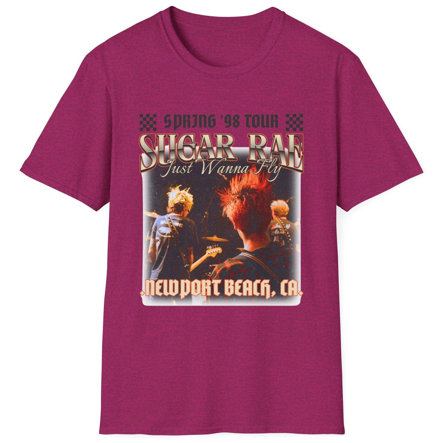 Sugar Rae: Spring '98 Tour T-Shirt β Funny Sugar Ray Band Parody Tee | 90s Concert Spoof Design