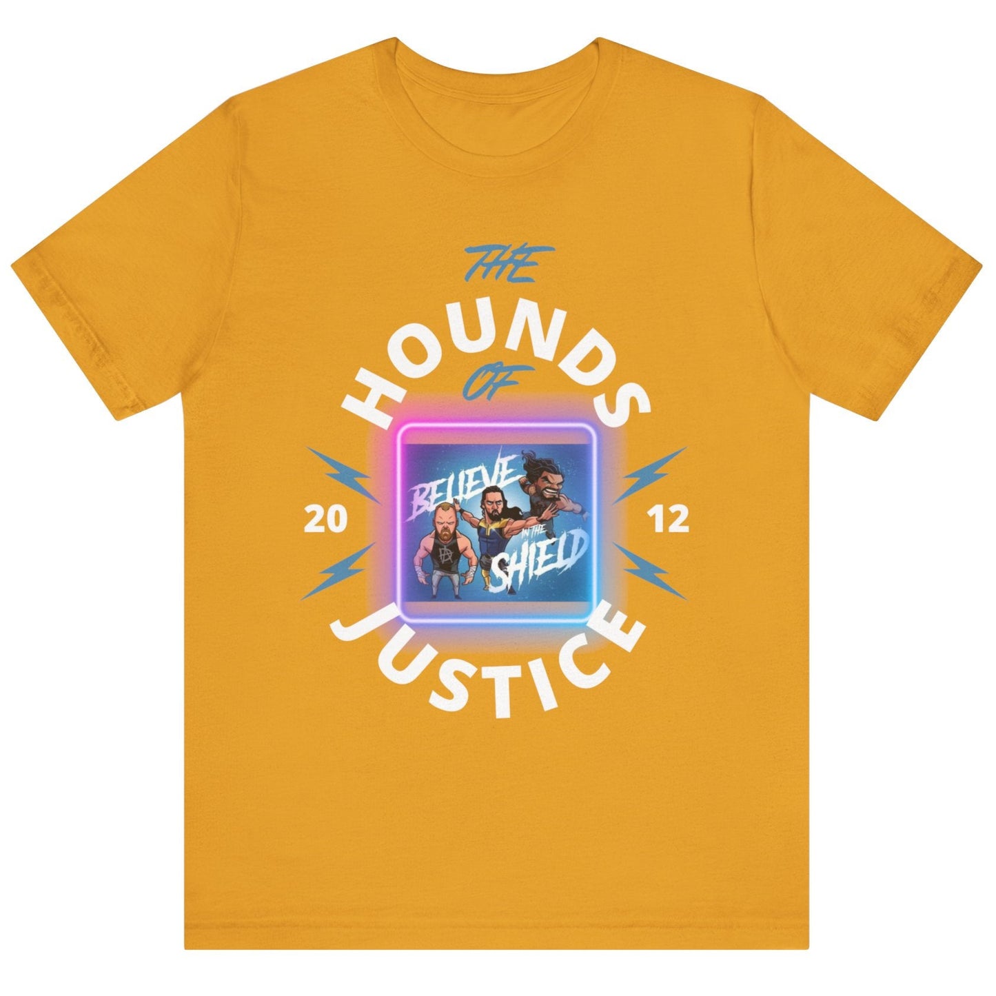 The Hounds of Justice 2012 Tee | Animated Roman, Seth, & Dean Design for The SHIELD Stans