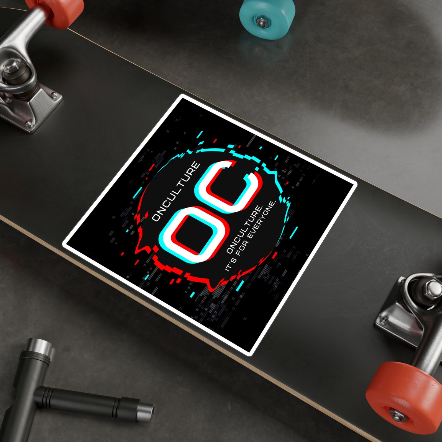 OnCulture Store Branded Vinyl Decals - Vibrant Custom Stickers for Everyone