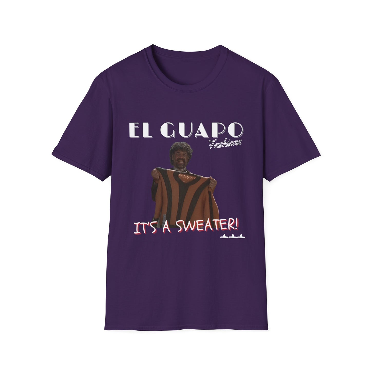 The Three Amigos "El Guapo Fashions" Tee – “It’s a Sweater!” Movie Edition