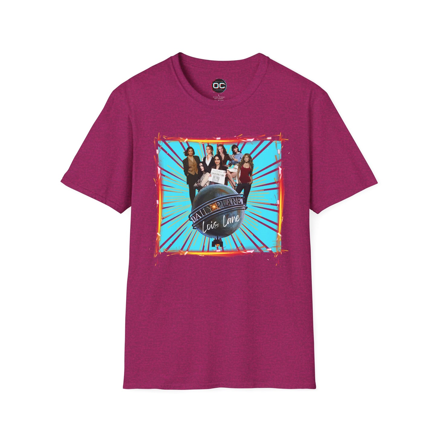 Lois Lane Tribute Tee – Daily Planet Globe Edition T-Shirt