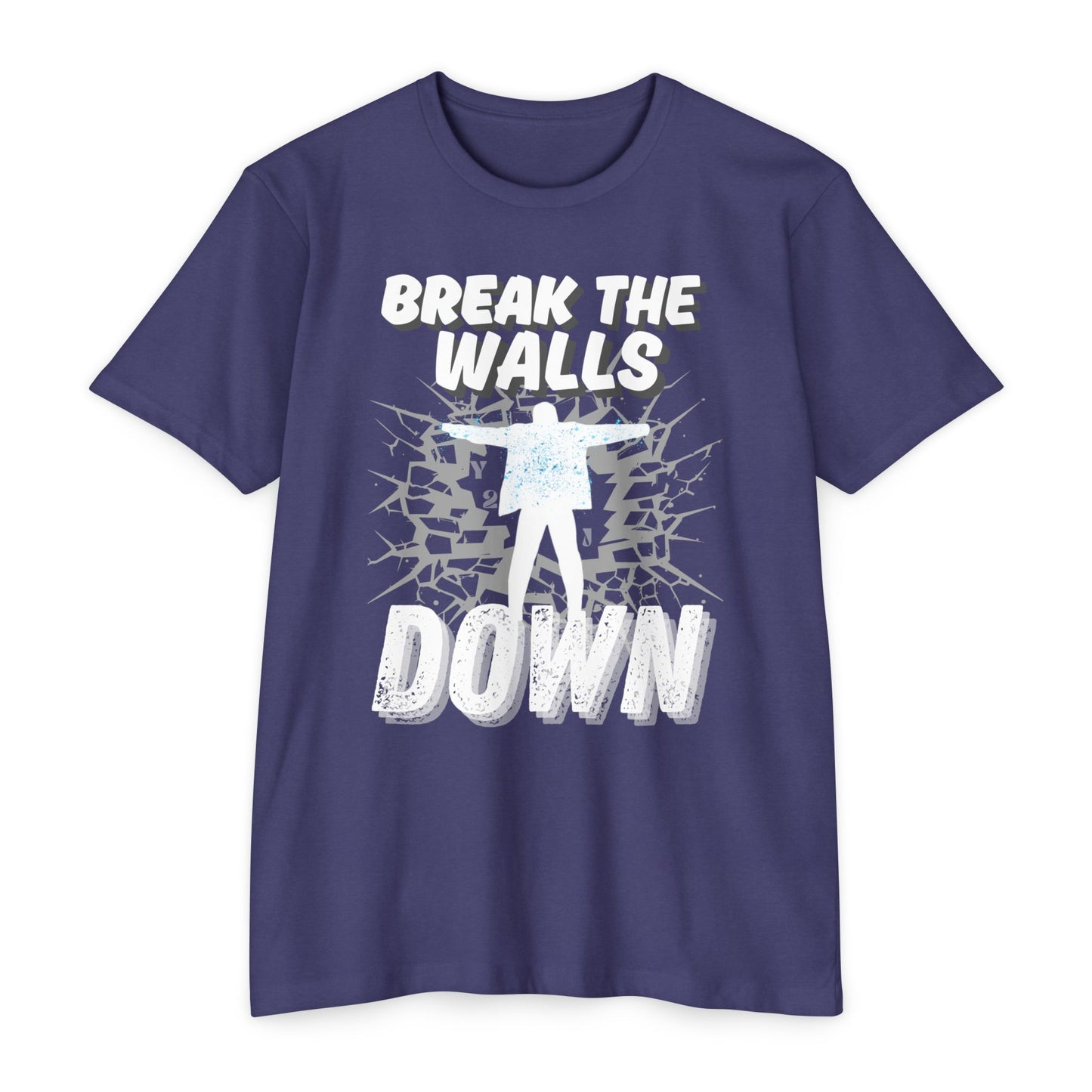 Chris Jericho 'Break The Walls Down' T-Shirt - Light-Up Jacket Inspired Wrestling Tee