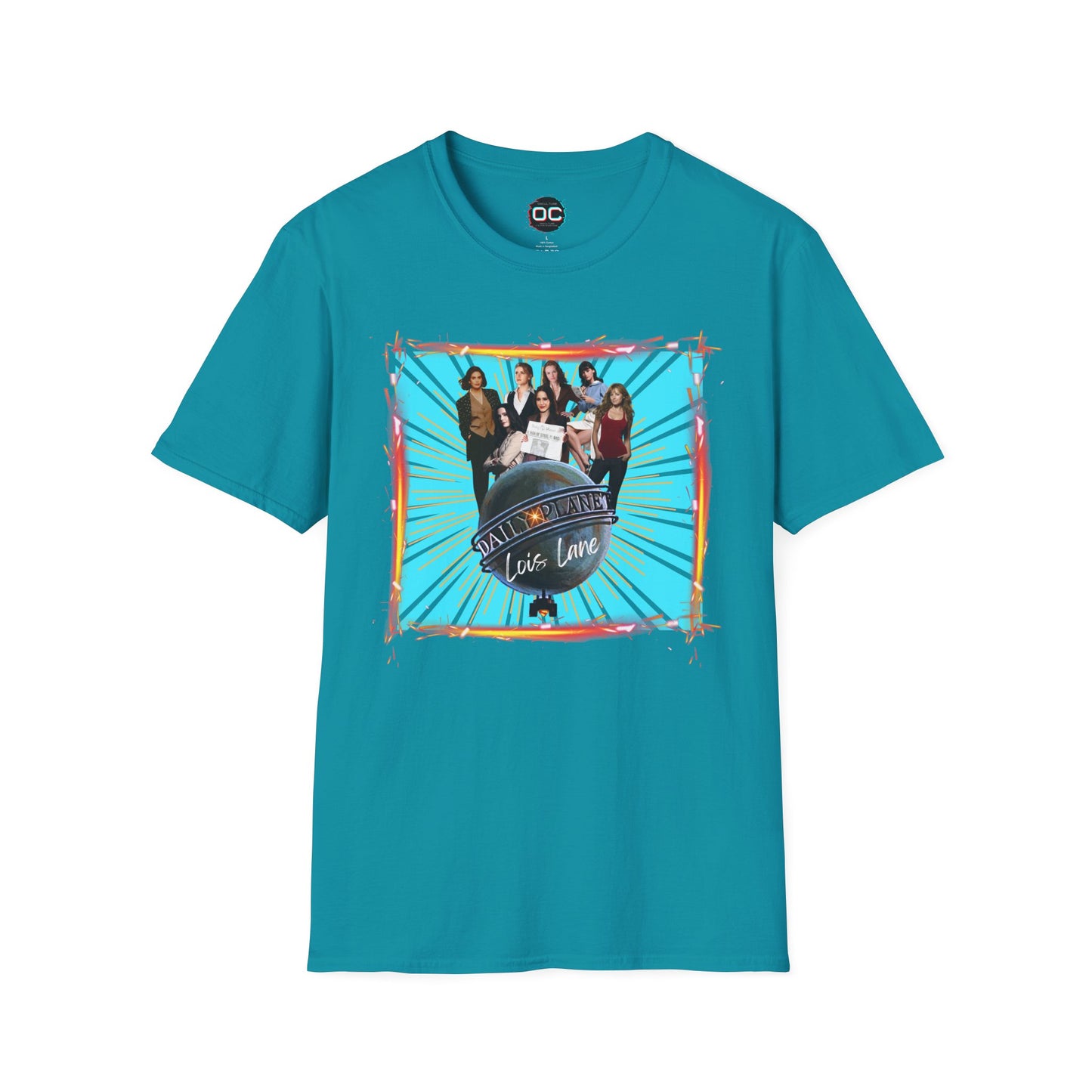 Lois Lane Tribute Tee – Daily Planet Globe Edition T-Shirt