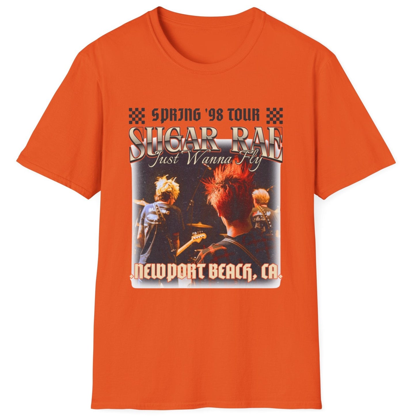 Sugar Rae: Spring '98 Tour T-Shirt β Funny Sugar Ray Band Parody Tee | 90s Concert Spoof Design