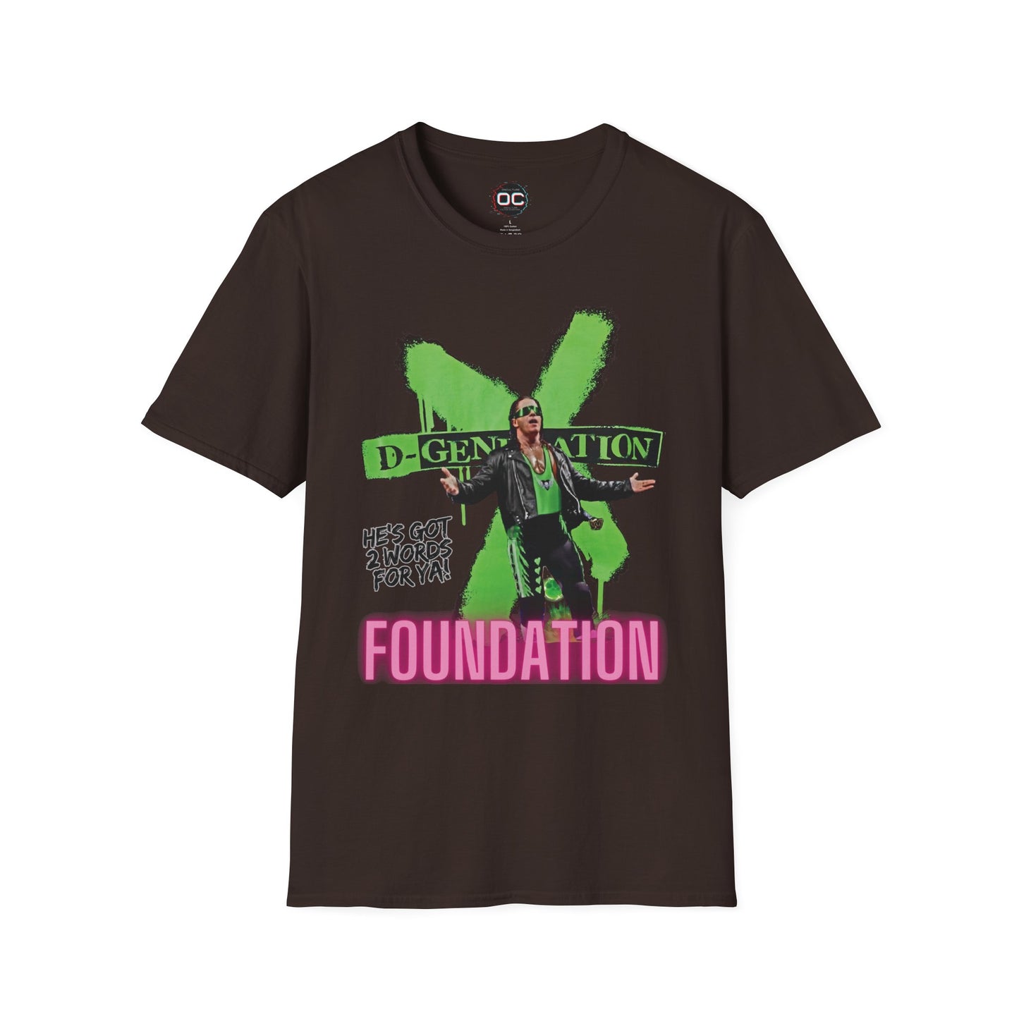 WWE Bret Hart D-generation X Unisex Softstyle T-Shirt, Wrestling Tee, Wrestling Fan Gift, Wrestling Shirt, Wrestling Apparel