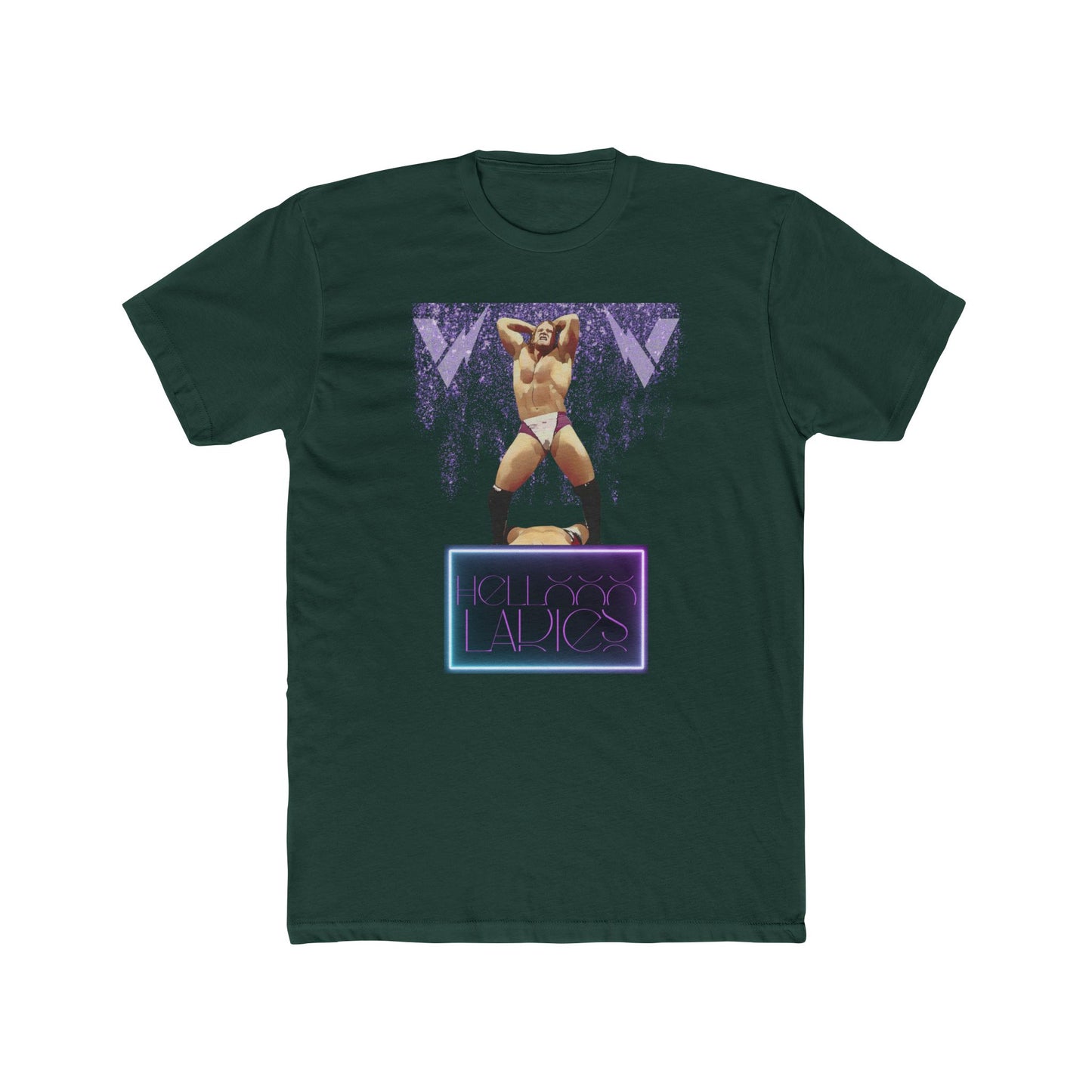 Val Venis "Hello Ladies" T-Shirt – WWF Attitude Era Tribute Tee | Gold Spark Shower + Signature Pose