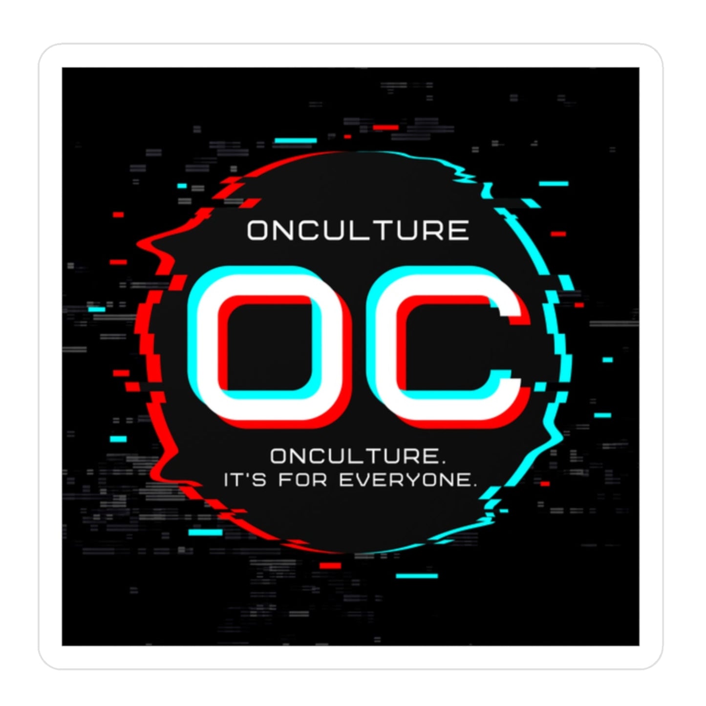 OnCulture Store Branded Vinyl Decals - Vibrant Custom Stickers for Everyone