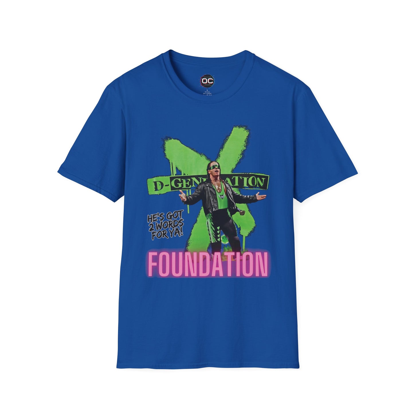 WWE Bret Hart D-generation X Unisex Softstyle T-Shirt, Wrestling Tee, Wrestling Fan Gift, Wrestling Shirt, Wrestling Apparel