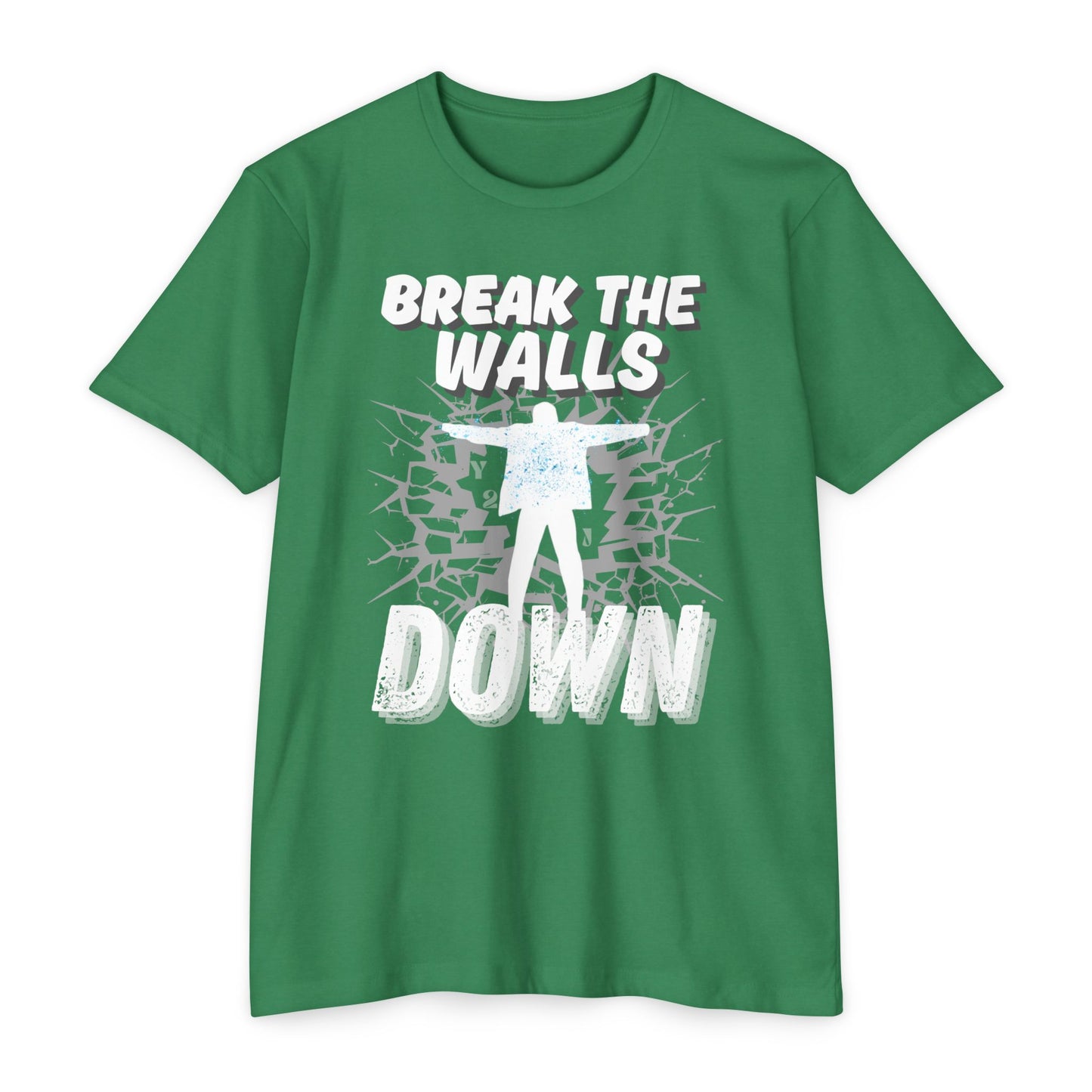 Chris Jericho 'Break The Walls Down' T-Shirt - Light-Up Jacket Inspired Wrestling Tee