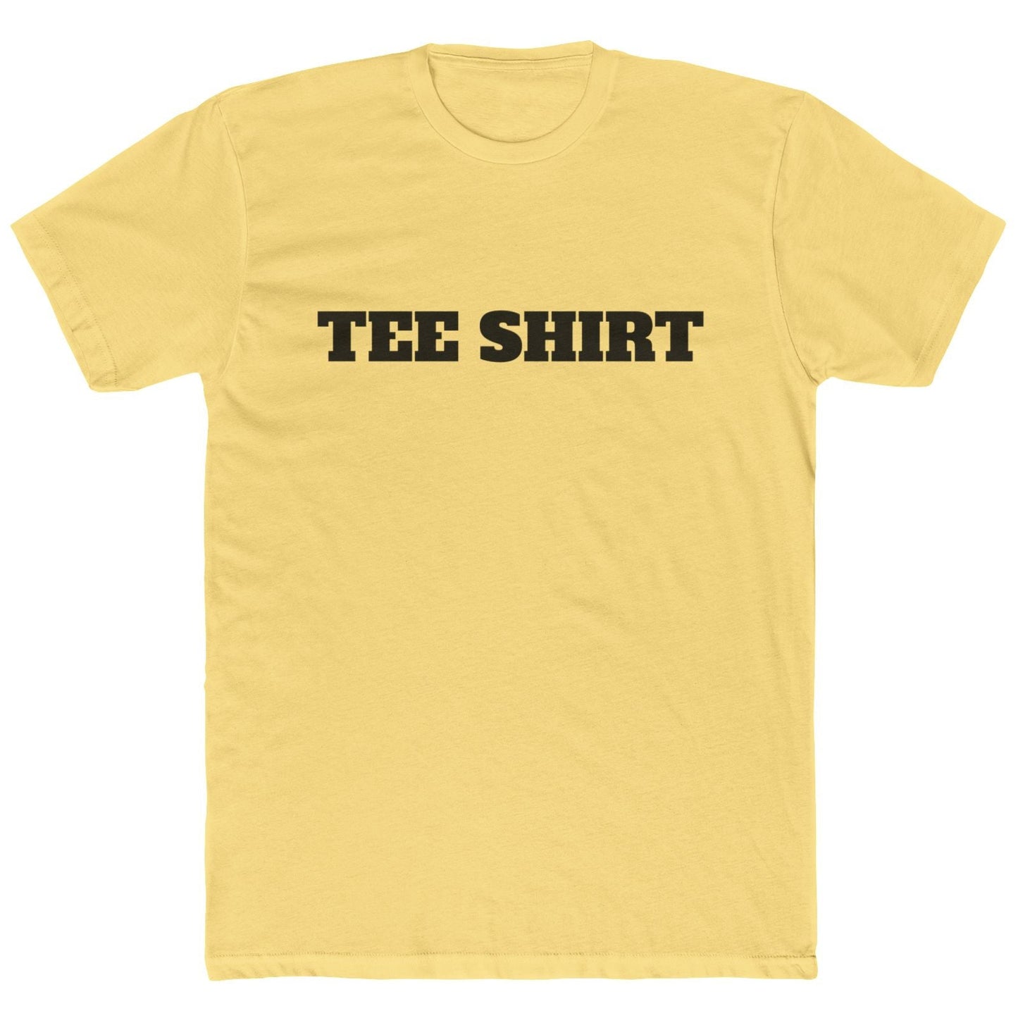 "TEE SHIRT" Funny Minimalist T-Shirt β Ironic Tee for The Sarcastic and Those That Like to State the Obvious