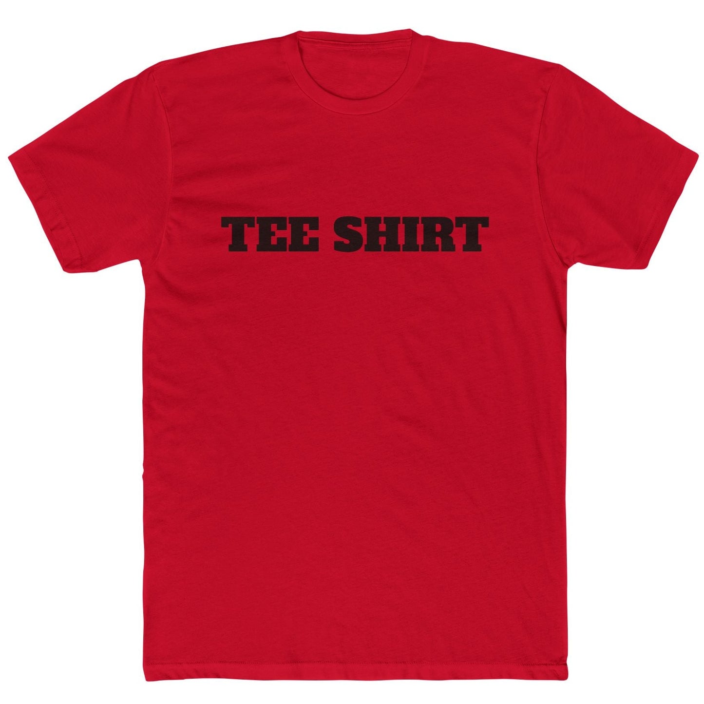 "TEE SHIRT" Funny Minimalist T-Shirt β Ironic Tee for The Sarcastic and Those That Like to State the Obvious