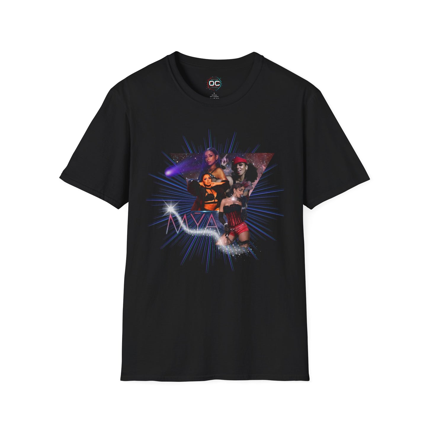 Mýa Tribute T-Shirt – 90s R&B Legend Fan Tee | Space Vibes & Quadruple Icon Design