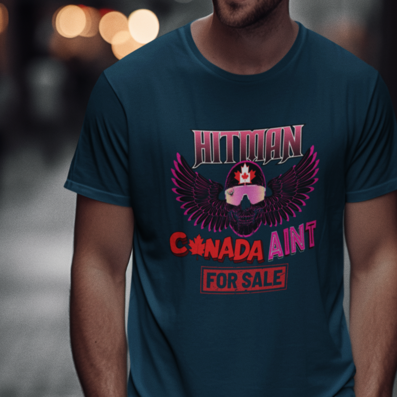 Bret 'Hitman' Hart Defending Canada - Canada Aint For Sale, Anti-Trump, WWE Wrestling