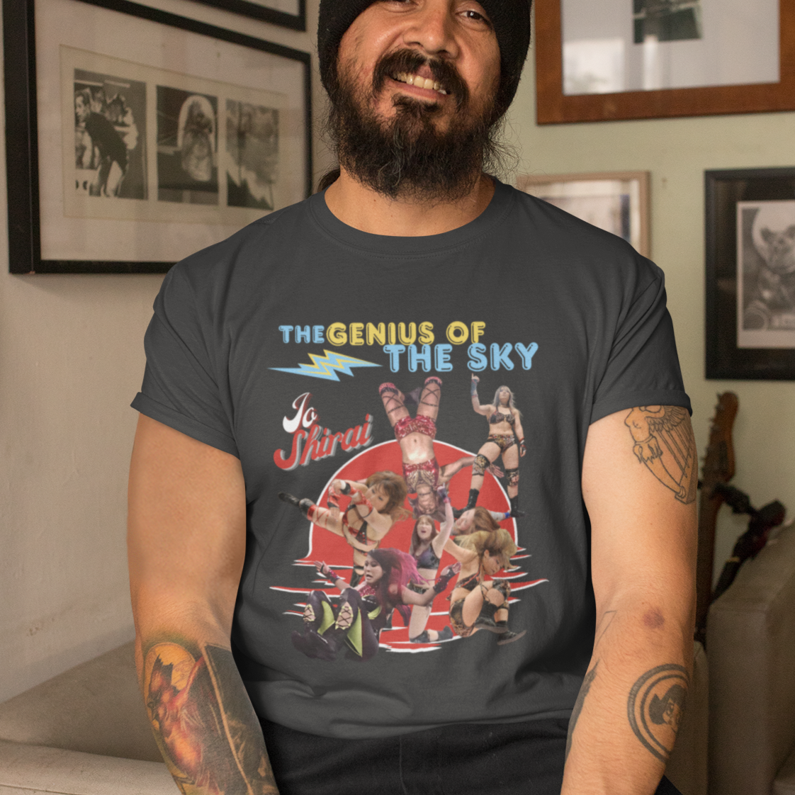 "Genius of the Sky" Io Shirai T-Shirt – A Stardom Legend Soars Again!
