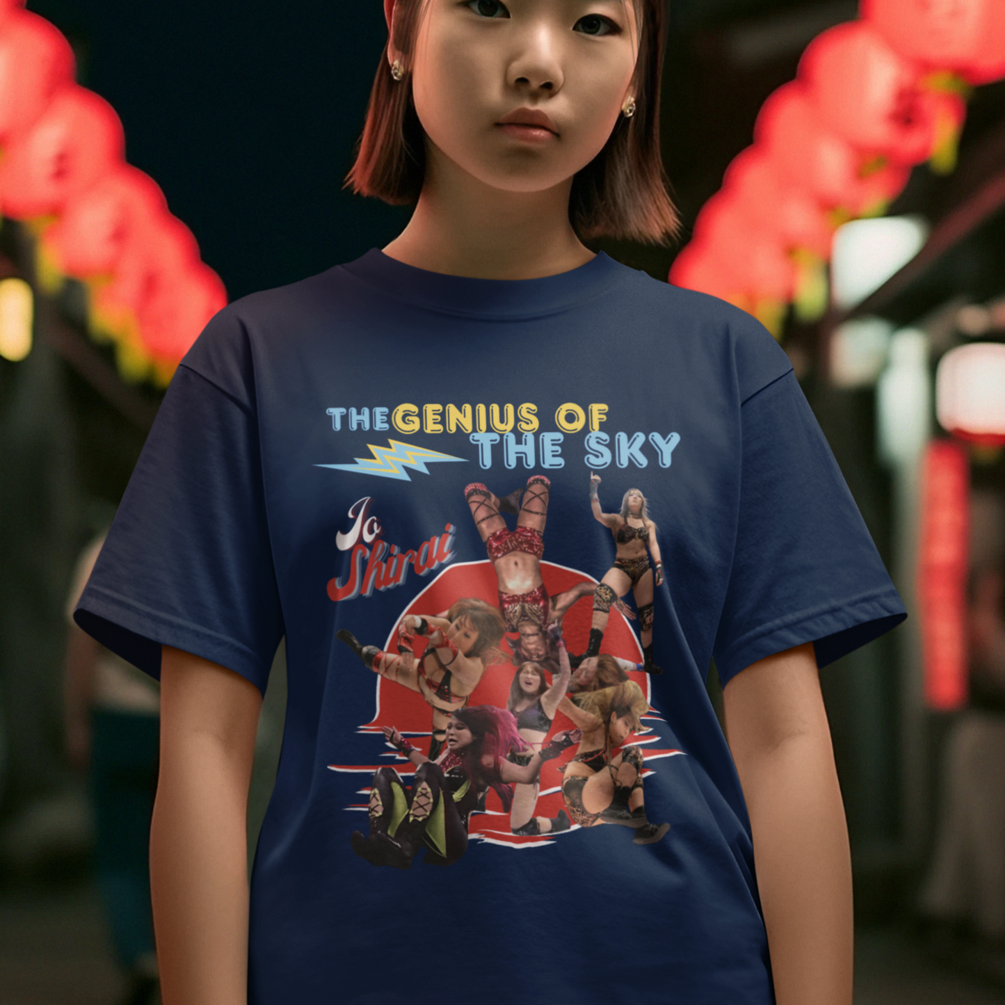 "Genius of the Sky" Io Shirai T-Shirt – A Stardom Legend Soars Again!