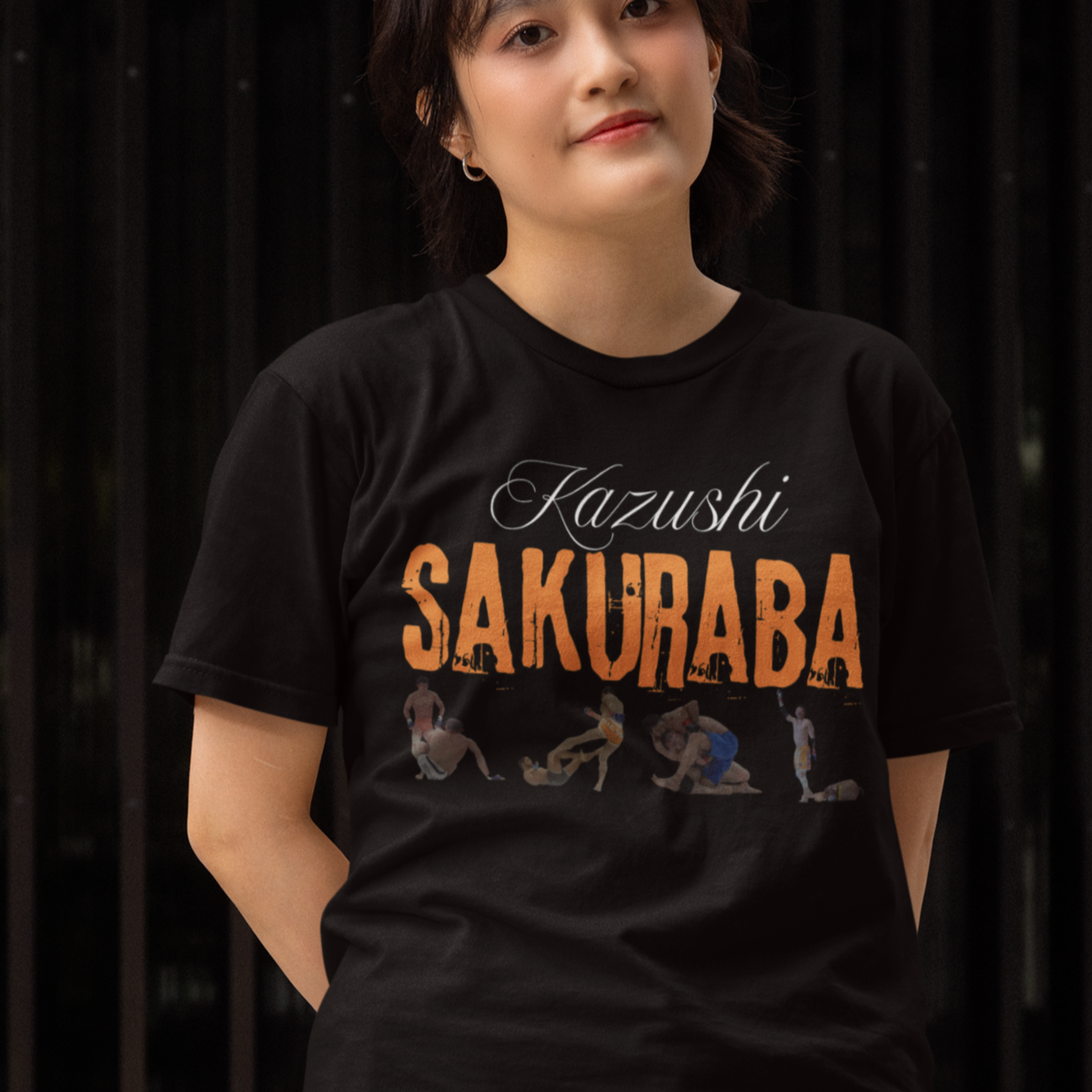 Kazushi Sakuraba "Saku" Tribute T-Shirt – PrideFC Legend Homage | MMA Retro Icon Tee